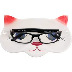 Glasses Dish - Cat Face