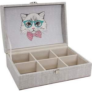 Cat Lover Gifts: Cat Jewellery Box - SophistiCATed