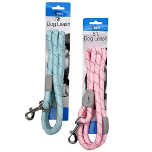 Dog Collars Dog Harnesses And Leads: Dukes Pastel Dog Leash 1.5m