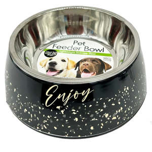 Dog Bowls And Feeding: KOL Dog Bowl - Confetti