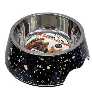 Dog Bowls And Feeding: KOL Small Dog or Cat Bowl - Confetti
