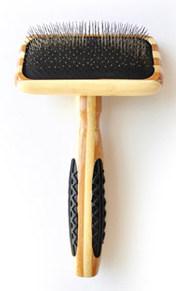 Dog Grooming And Cleaning: Bass Luxury Dog Slicker Brush - 2 sizes