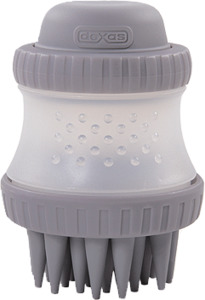 Dexas ScrubBuster Dog Wash Brush - Grey