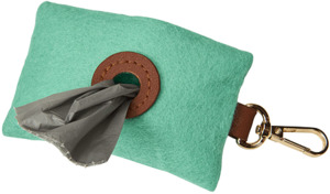 Cosmo Dog Poop Bag Holder - Teal
