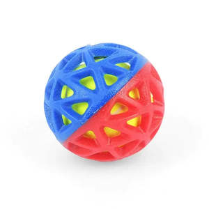 Dog Toys And Chews: P.L.A.Y. Go-Go Astro Dog Ball - Lunar