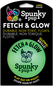 Spunky Pup Fetch and Glow Dog Ball