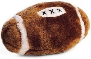 Dog Toys And Chews: Ethical Pet Plush Football Dog Toy