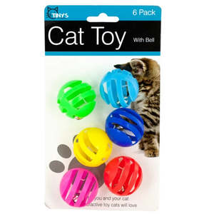 Chaser Balls Cat Toy 6pk