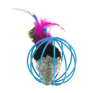 Cat Toys And Scratchers: Mouse in Ball Cat Toy