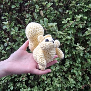 Giftware: Crochet Plush Toy - Cheeks Squirrel