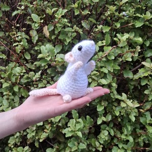 Crochet Plush Toy - Emmy Mouse