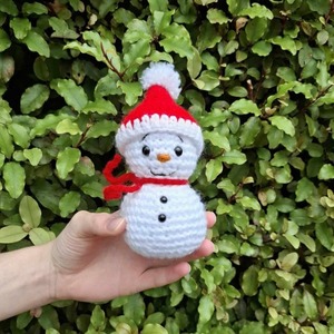 Giftware: Crochet Plush Toy - Frosty Snowman