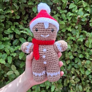 Giftware: Crochet Plush Gingerbread Toy - Gingey
