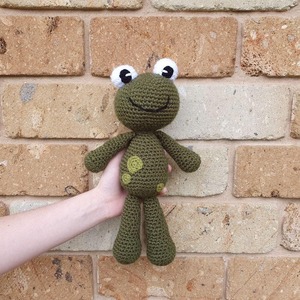 Giftware: Crochet Plush Toy - Robert Frog