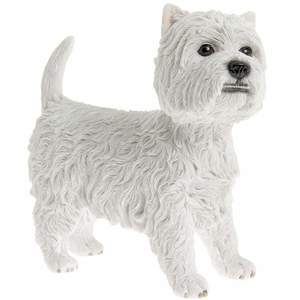 Figurines Dog And Cat: West Highland Terrier Dog Figurine Collectible - The Leonardo Collection