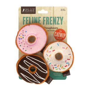 P L A Y And Gigwi Cat And Dog Toys: P.L.A.Y. Feline Frenzy Cat Toy - Kitty Kreme Donuts
