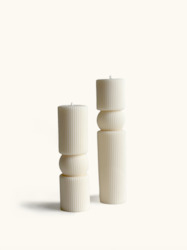 Candles: Lilian Set - Ivory