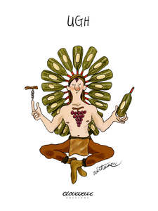 Merch: UGH by Zoé Thouron 30x40cm Poster