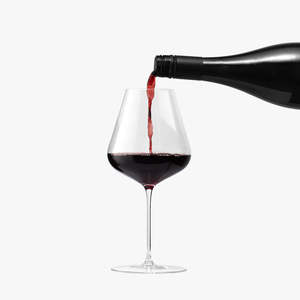 Merch: Terre Glassware Burgundy Glass