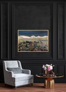 Winter Thyme - original painting - Katie Robinson Artist