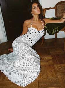 Size 8: Princess Polly - Marguerite Halter Maxi Dress