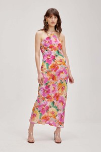 Midi Dresses: RUBY - Kata Silk Slip