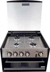 Cooktops Grills And Ovens: Thetford Spinflo Minigrill K1540 Cooktop 4 Gas and Grill