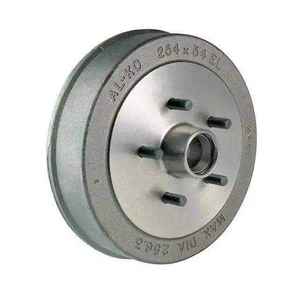 Hub Parts: Alko Hub Drum 438010J 10in for Ford Complete Japanese LM Bearings