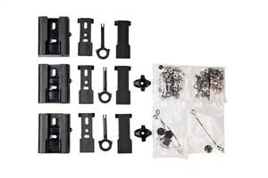 Roof Racks: Racksbrax HD Hitch Standard Triple Quick Release Awning Brackets