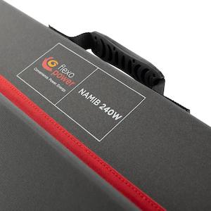 Flexopower 1: Flexopower Namib 240Watt Teflon Shingle Foldable Solar Panel