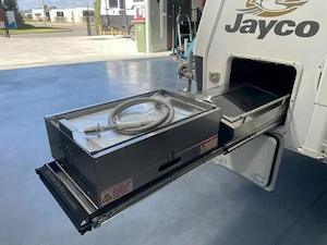 On The Go Rv Accessories: BBQ Slide Combo 320mm wide Murray Tunnel Boot Draw Slide