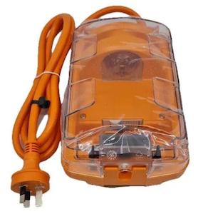 Ampfibian Adaptor 10amp to 15amp with RCD and Overload Protection