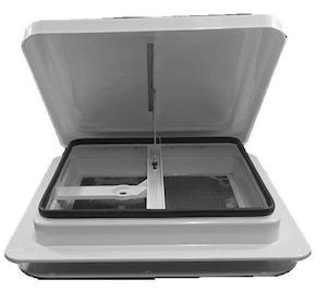 Ozvent 14" x 14" Hatch White for Caravan and Motorhome Roof - 10005