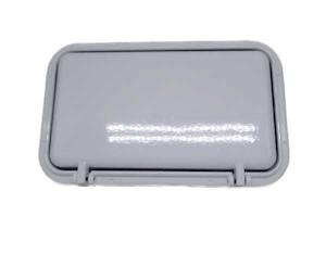 Australian Rv: 2 x  Large Scupper Vent White - Alloy