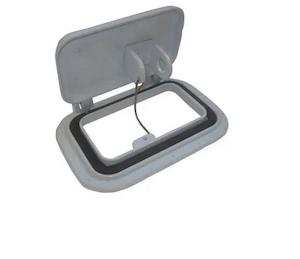 Australian Rv: Small Scupper Vent White - Alloy