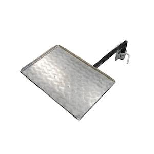 Bbqarm: BBQArm Kit Black 850mm Arm Silver Large Size Tray for Ziggy or Most Bbqs