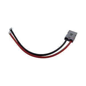Bmpro: BMPRO 50A Plug to 8mm Ring Terminals Lead - 30cm