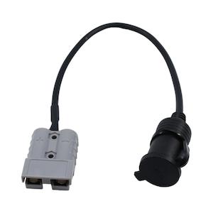 BMPRO 50A Plug To 15A Cigar Socket Lead - 30cm