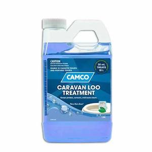 Camco Caravan Loo Treatment - Pure Rain Scent - Liquid Toilet Additive