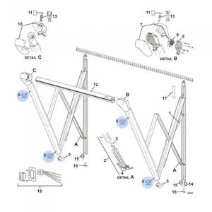 Carefree Altitude Awning Black Hole Plug Kit Pack of 4