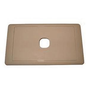 CMS Switch Plate Single Beige for Caravan 240 Electrics