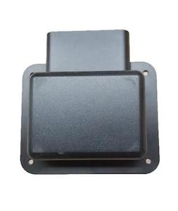 CMS Mounting Shroud for Outlets+Switch Plates Black for Caravan 240 Electrics