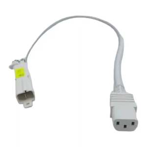 Cms: CMS C to LEC Charger input Cable 500mm White