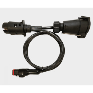 Elecbrakes 1: Lead for Elecbrakes Electric Brake Controller - 7Pin Large Round to 7Pin Large Round