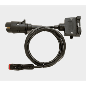 Lead for Elecbrakes Electric Brake Controller - 7Pin Large Round to 7Pin Flat