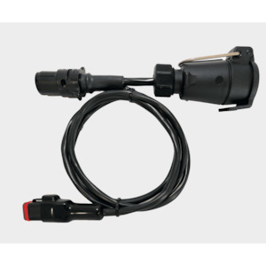 Lead for Elecbrakes Electric Brake Controller - 7Pin Small Round to 7Pin Large Round