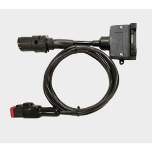 Lead for Elecbrakes Electric Brake Controller - 7Pin Small Round to 7Pin Flat