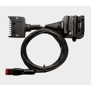 Lead for Elecbrakes Electric Brake Controller - 7 Pin Flat to 12 Pin Flat Lead