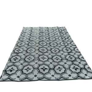 Ecp: Caravan Camping Mat Classic Grey White 1.5m x 2.43m