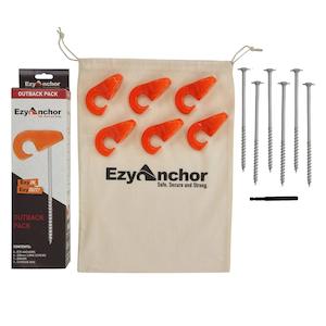 Ezy Anchor: Ezy Anchor Starter Pack with Outback Screws
